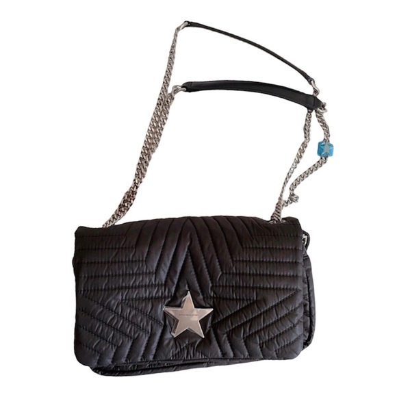 STELLA MCCARTNEY Nylon Shoulder Handbag Black Quilted - Picture 5 of 8